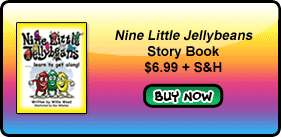 Nine Little Jellybeans Story Book - Buy Now