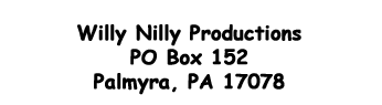 Willy Nilly Products, 110 E. Center Street, #1456, Madison, SD 57042