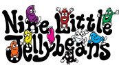 Nine Little Jellybeans Storybook and Coloring Book